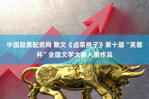 中国股票配资网 散文《卤菜挑子》第十届“芙蓉杯”全国文学大赛入围作品